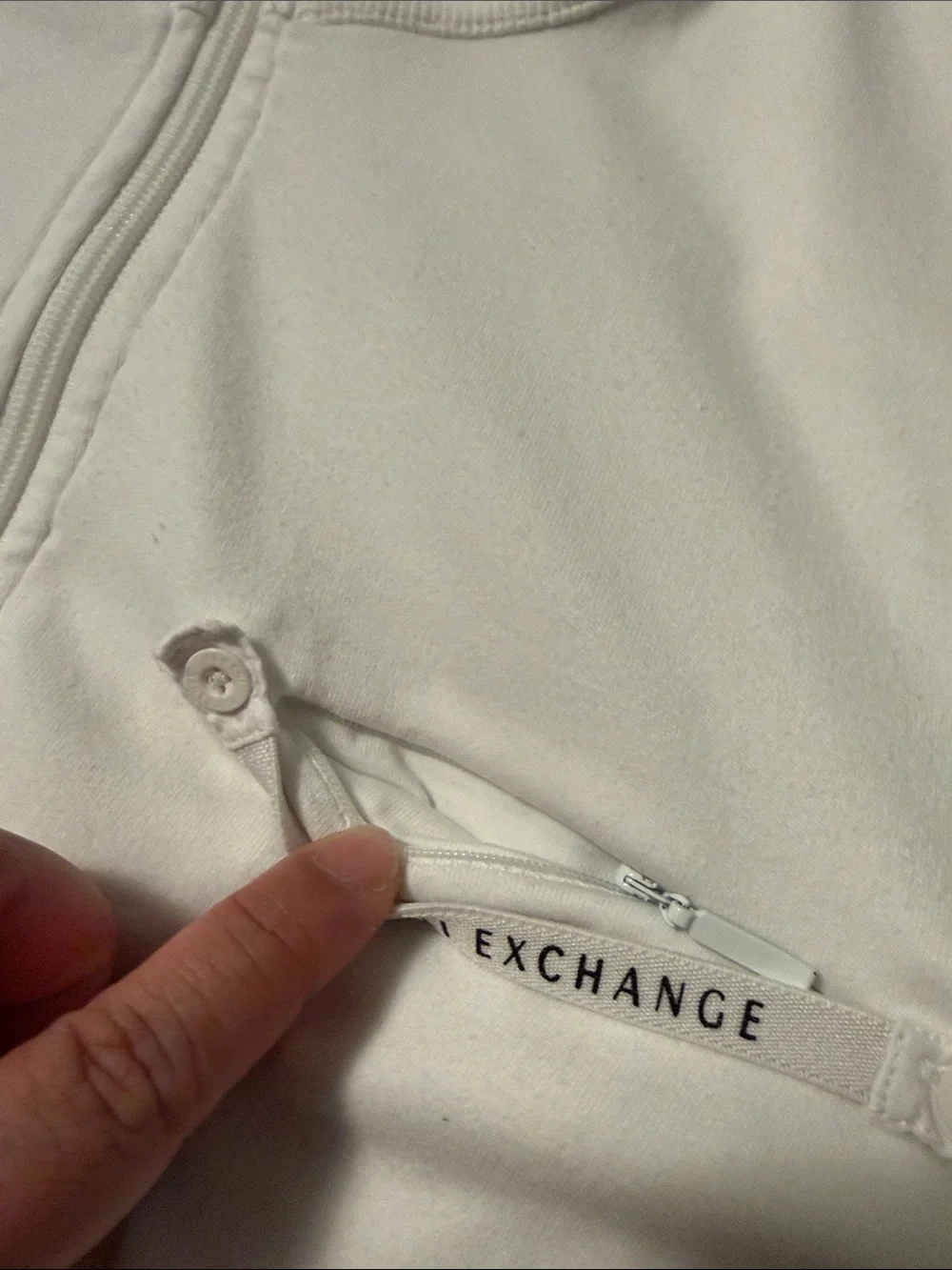 Armani Exchange Zipped up Sweater